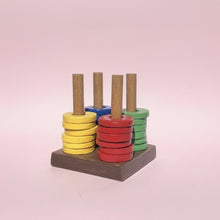 Load image into Gallery viewer, Wooden Stacking & Sorting Toy