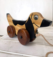 Load image into Gallery viewer, Doxie-Do Pull Along Dachshund