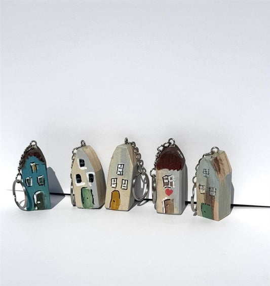 Home is where the heart is key rings