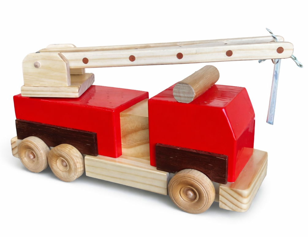 Wooden Fire Engine