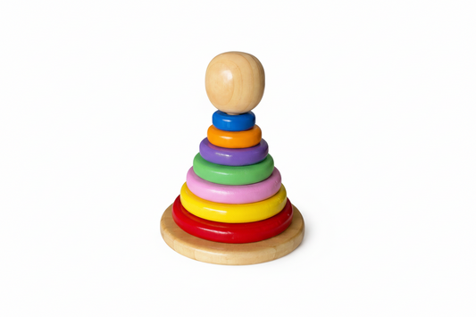 Colourful Stacking Rings