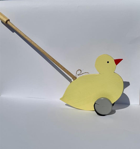 Montessori inspired Play pull-along Duck