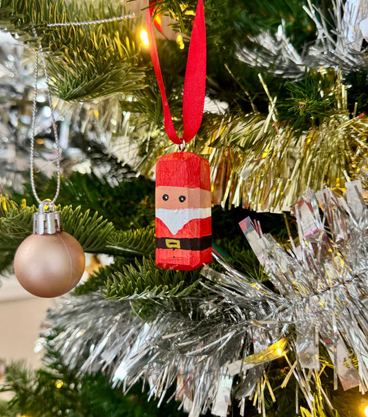 Santa Ornament