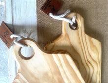 Load image into Gallery viewer, Wooden Cheese Board – Natural 47cm long
